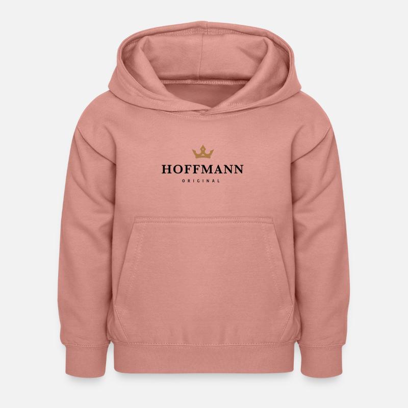 Hoffmann - Sweat à capuche Enfant - rose poudré