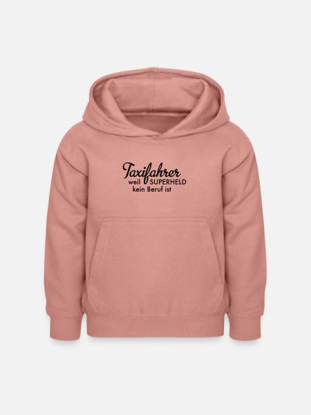 Taxifahrer - Kinder Hoodie - Altrosa
