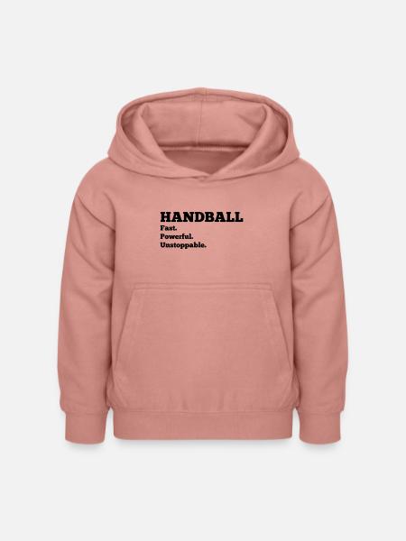 Handball - Kinder Hoodie - Altrosa