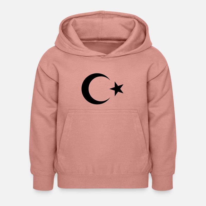 Turquie - Sweat à capuche Enfant - rose poudré