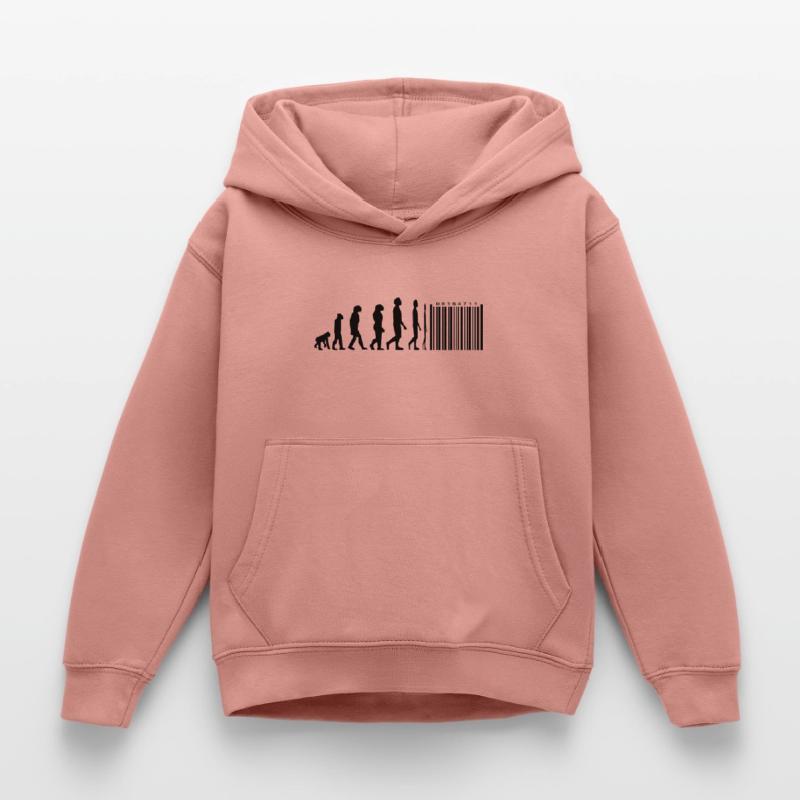 Evolution code à barres Sweat à capuche Enfant