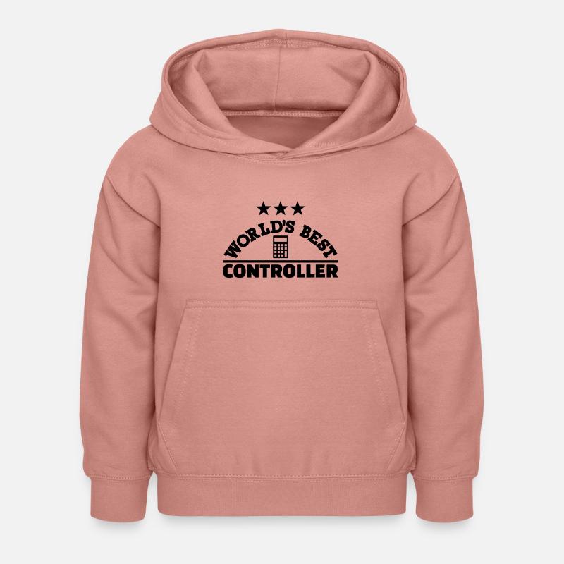 Controller - Kinder Hoodie - Altrosa
