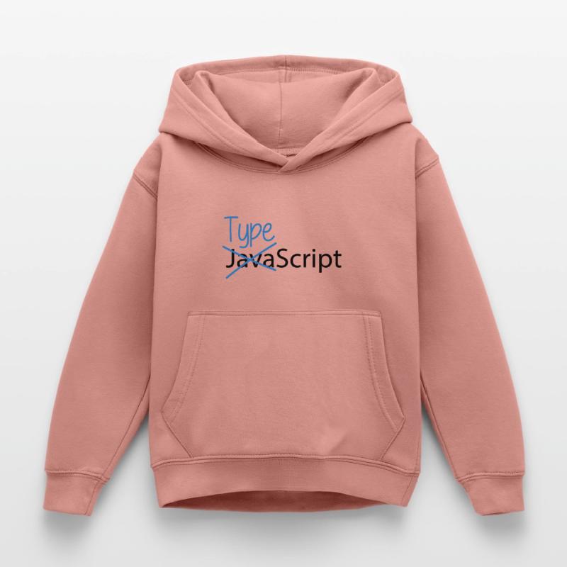 Typescript over Javascript Kinder Hoodie