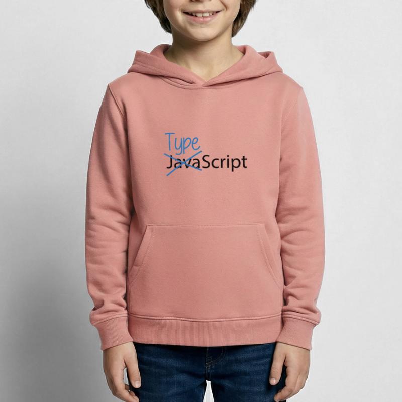 Typescript over Javascript Kinder Hoodie