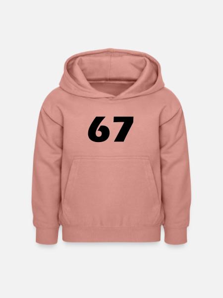 67 - Kinder Hoodie - Altrosa