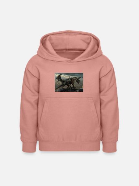 Dragon 3 - Kinder Hoodie - Altrosa