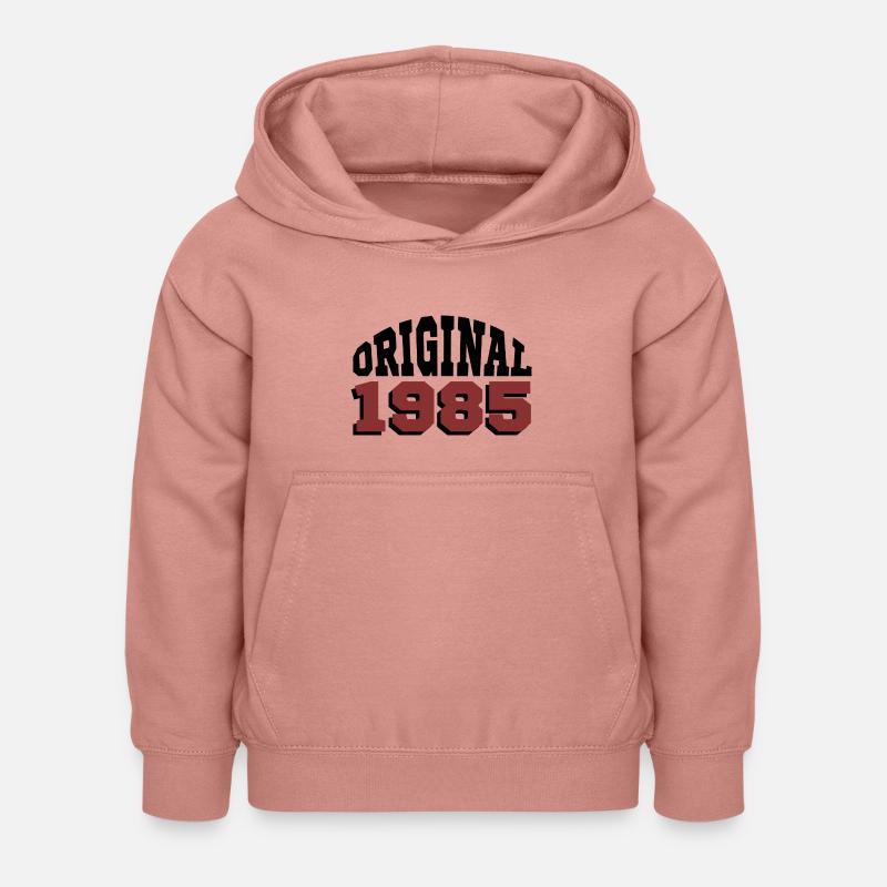 Original 1985 - Sweat à capuche Enfant - rose poudré
