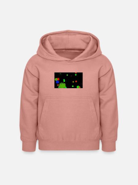Modernes Muster - Kinder Hoodie - Altrosa