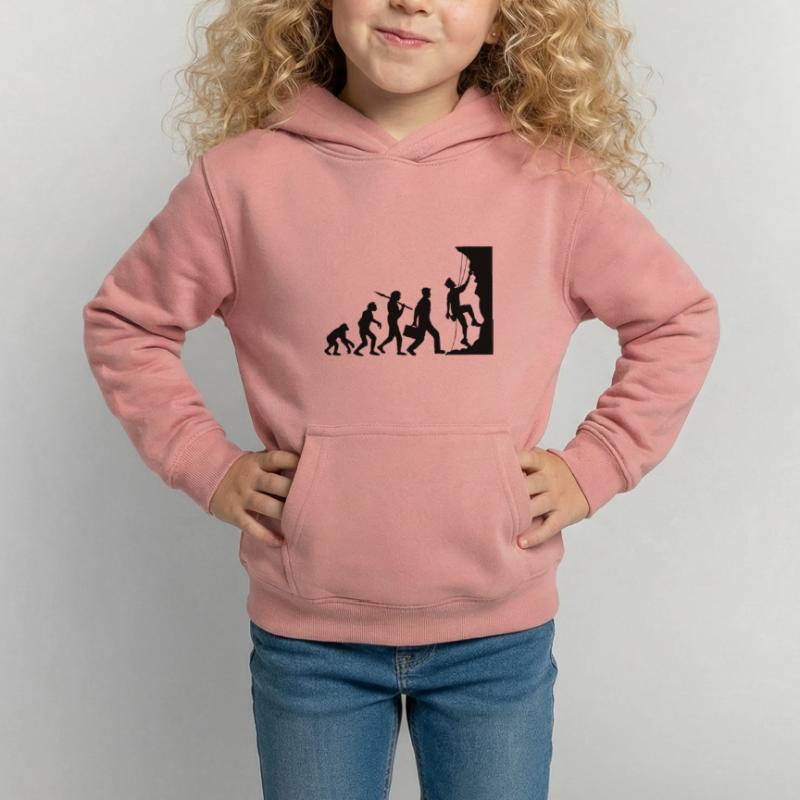 évolution évolution née raide paroi monte Sweat à capuche Enfant