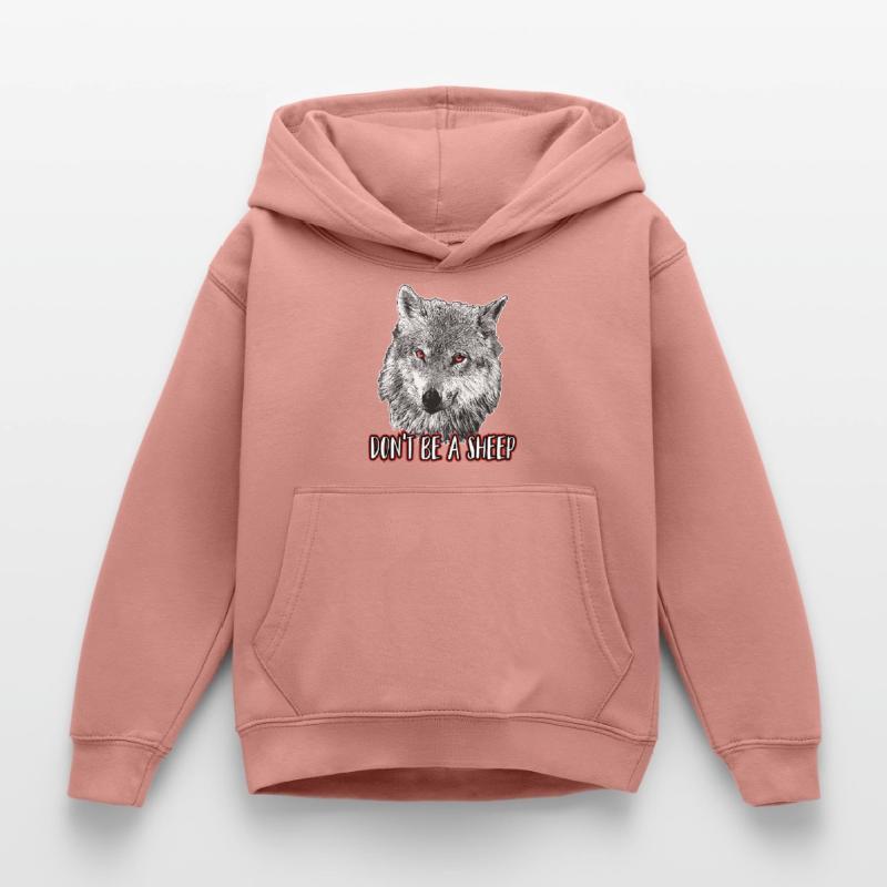 Don't be a sheep Kids Hoodie