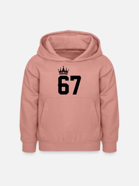 67 - Kinder Hoodie - Altrosa