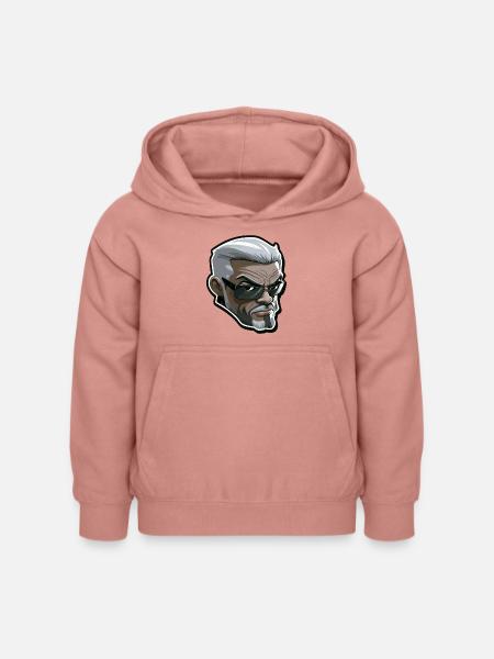 Cooler Typ - Kinder Hoodie - Altrosa