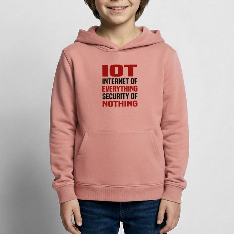 Internet Des Objets IOT Programmeur Admin IT Sweat à capuche Enfant