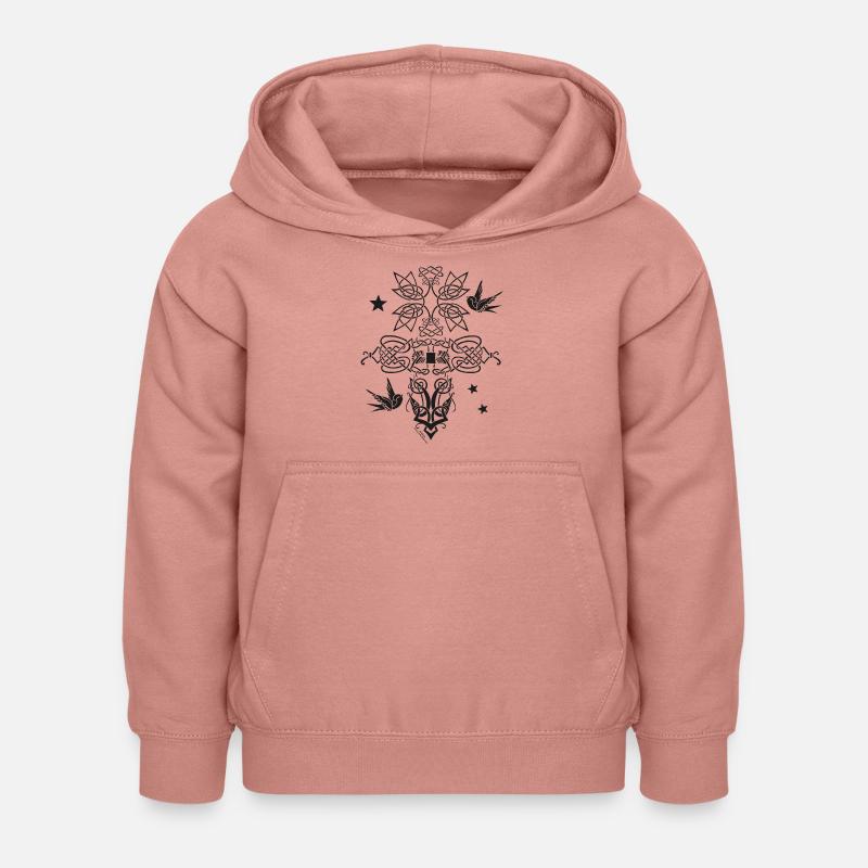 Femmes Triables - Sweat à capuche Enfant - rose poudré