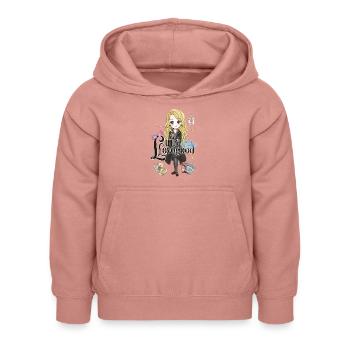 Harry Potter Luna Lovegood - Kinder Hoodie - Altrosa - Vorne - AI Model Kid Female (0cm)