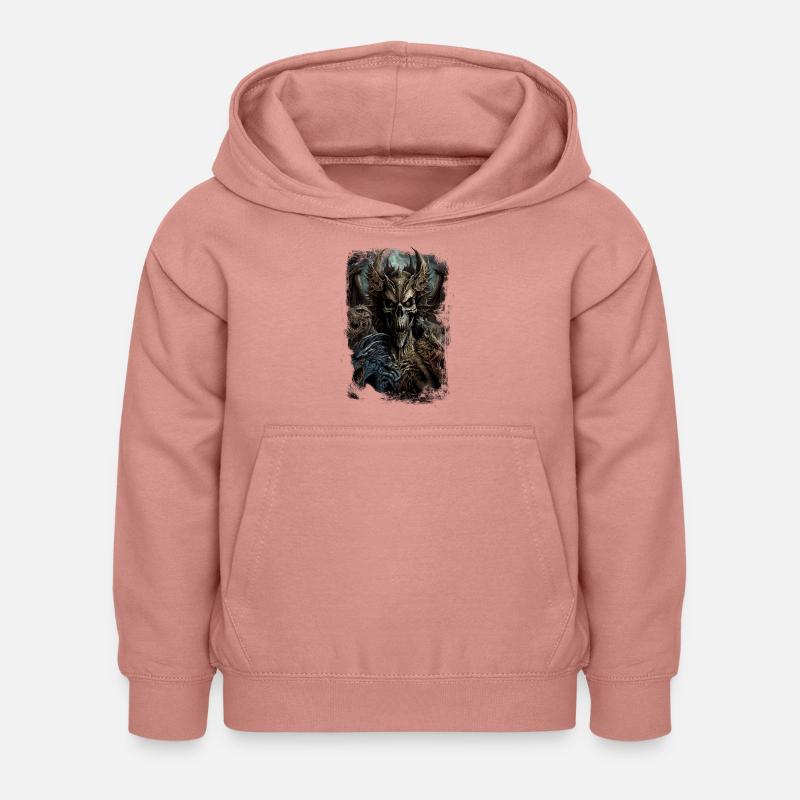L’apocalypse imminente - Sweat à capuche Enfant - rose poudré