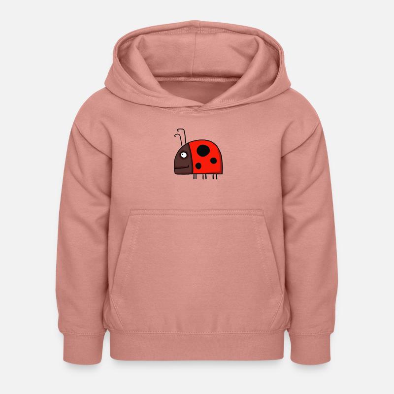 Coccinelle - Sweat à capuche Enfant - rose poudré