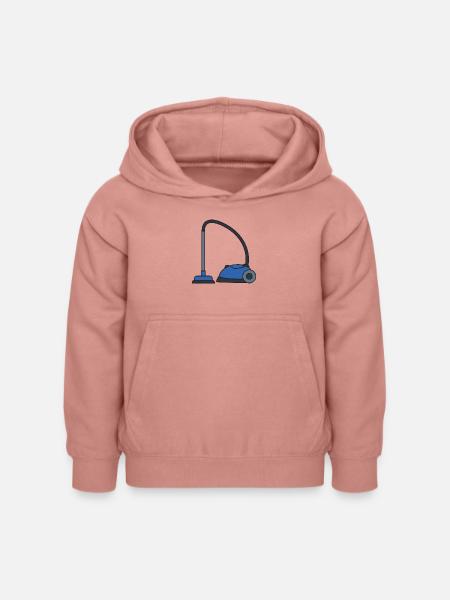Staubsauger - Kinder Hoodie - Altrosa