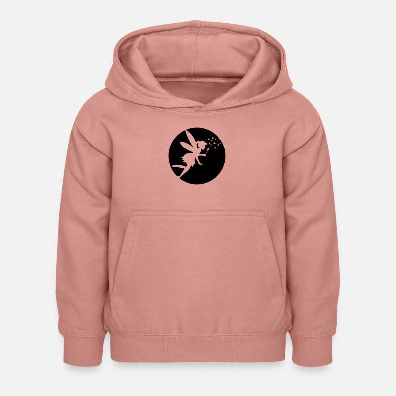 Fée - Sweat à capuche Enfant - rose poudré