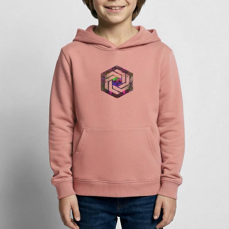 Hexagon-Programmierung Programmierer Codierung geometrisch Kinder Hoodie