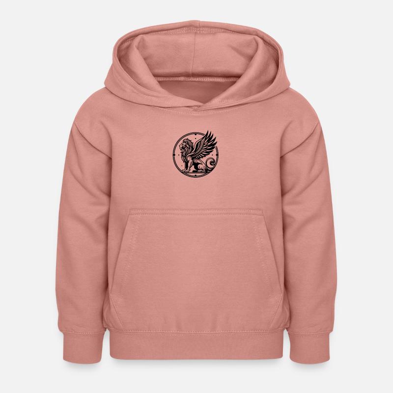 Griffon - Sweat à capuche Enfant - rose poudré