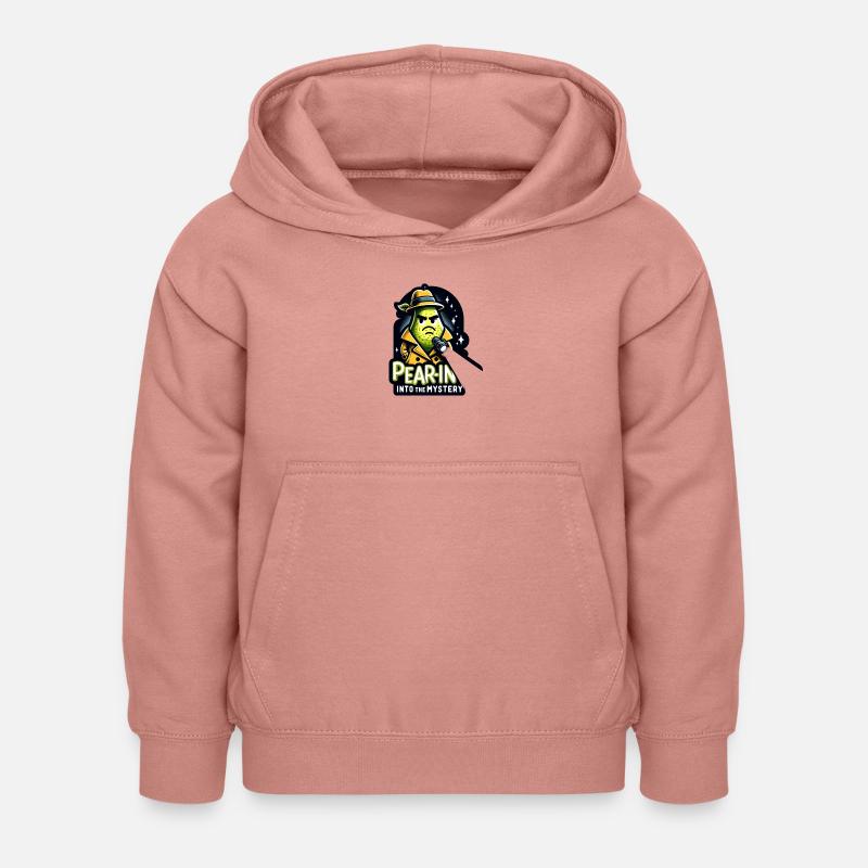Entrez dans le mystère - Sweat à capuche Enfant - rose poudré