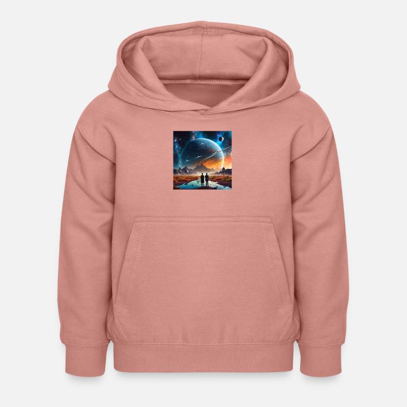 Firefly extraterrestre 24974 - Sweat à capuche Enfant - rose poudré