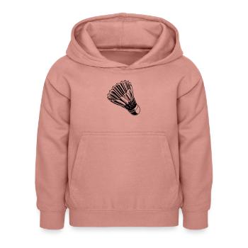 volant - Sweat à capuche Enfant - rose poudré - Devant - AI Model Kid Female (0cm)