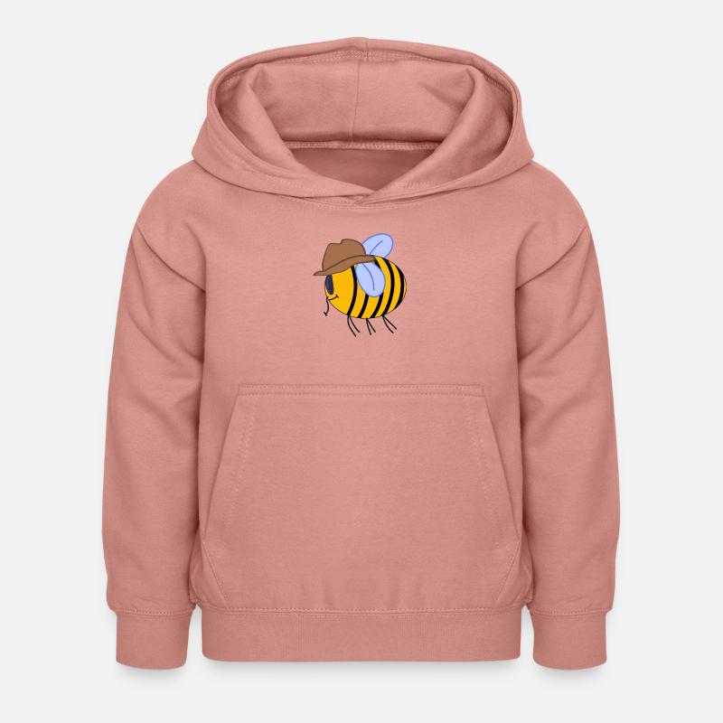M. Bee - Sweat à capuche Enfant - rose poudré