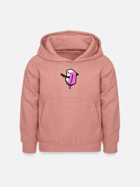 Marshmallow - Kinder Hoodie - Altrosa