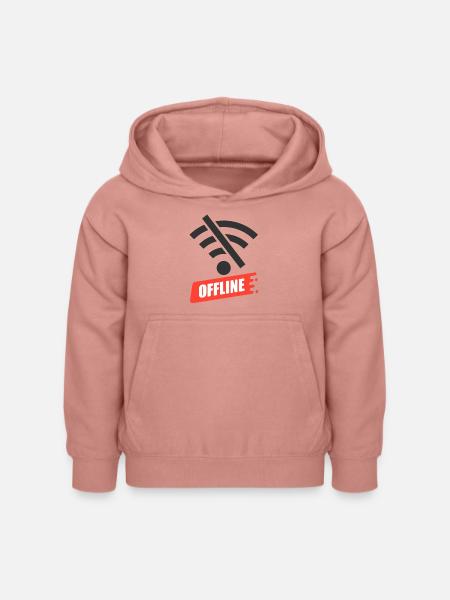 Offline - Kinder Hoodie - Altrosa