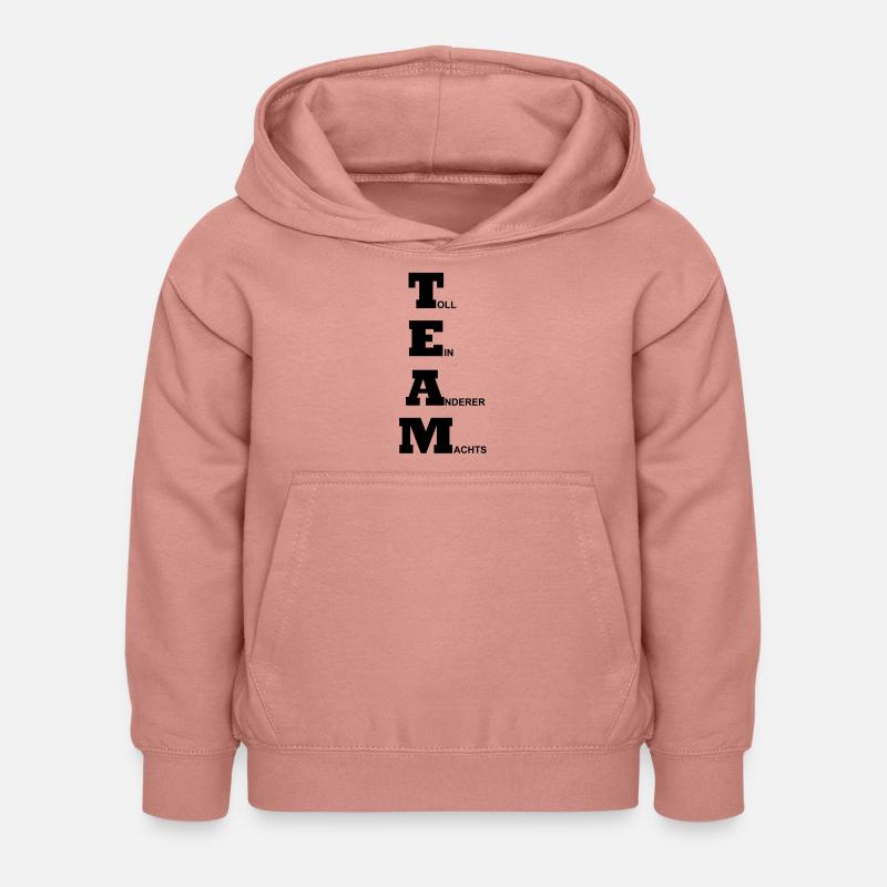 Team - Toll ein anderer machts - Kinder Hoodie - Altrosa