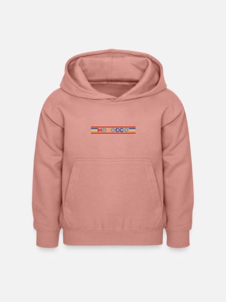 MAROKKO - Kinder Hoodie - Altrosa
