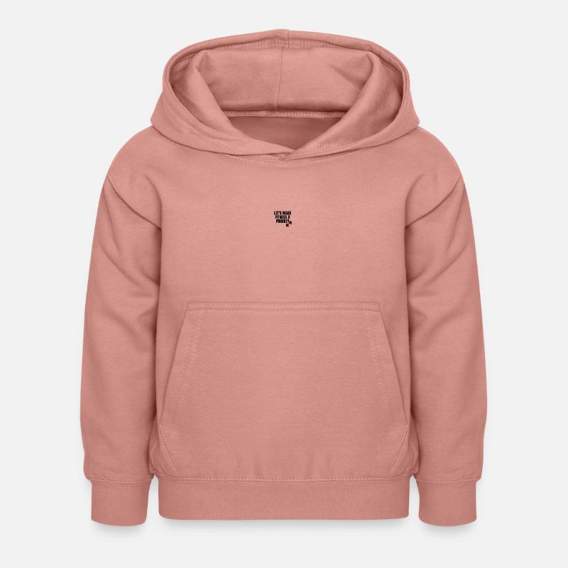 Aptitude - Sweat à capuche Enfant - rose poudré