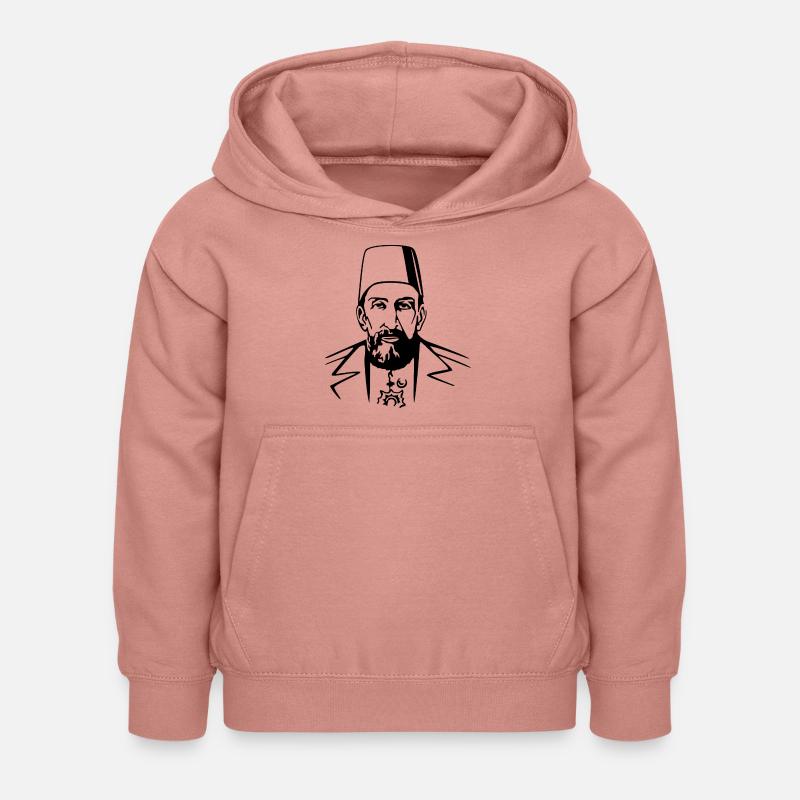 Osmanli Abduellhamid han - Sweat à capuche Enfant - rose poudré