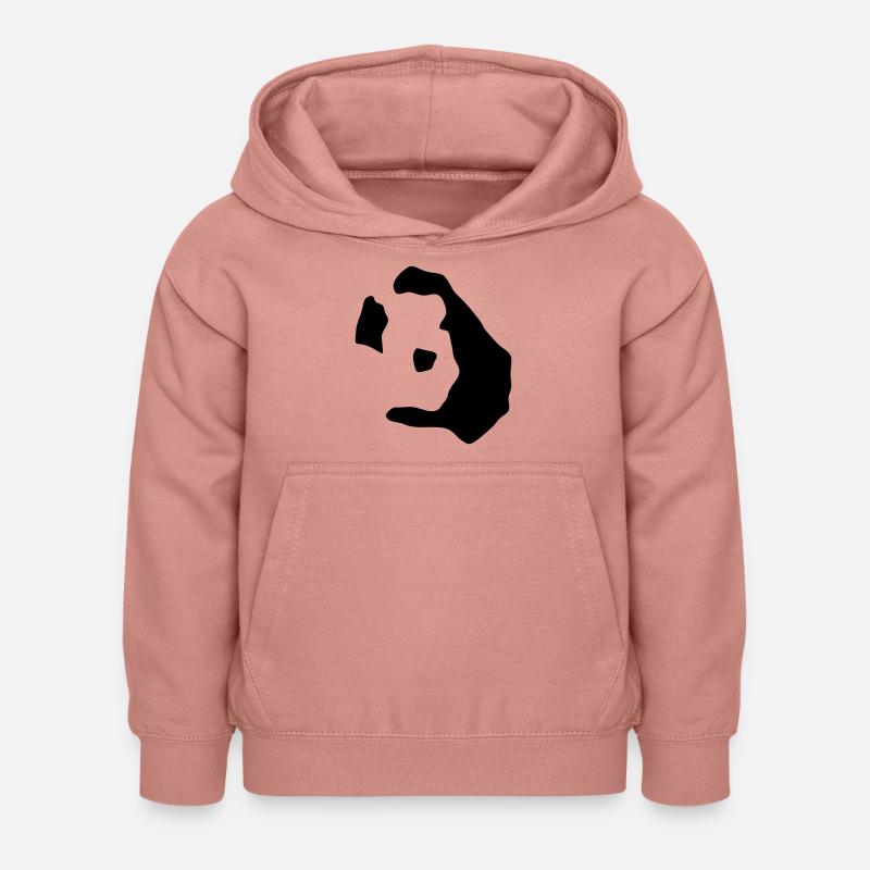 Santorin - Sweat à capuche Enfant - rose poudré