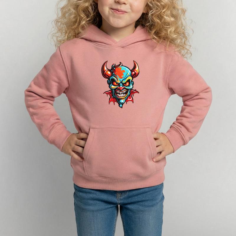 Devil / Hell / Horror / Devilish / Evil Kids Hoodie