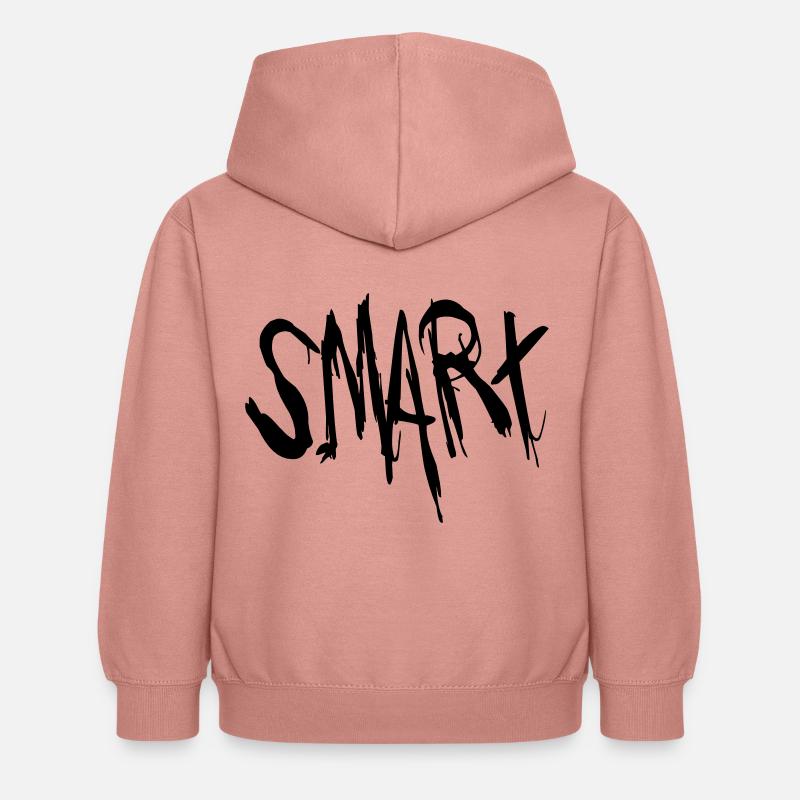 intelligent - Sweat à capuche Enfant - rose poudré