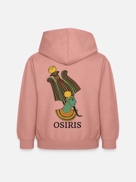 OSIRIS, Gott der Unterwelt - Kinder Hoodie - Altrosa