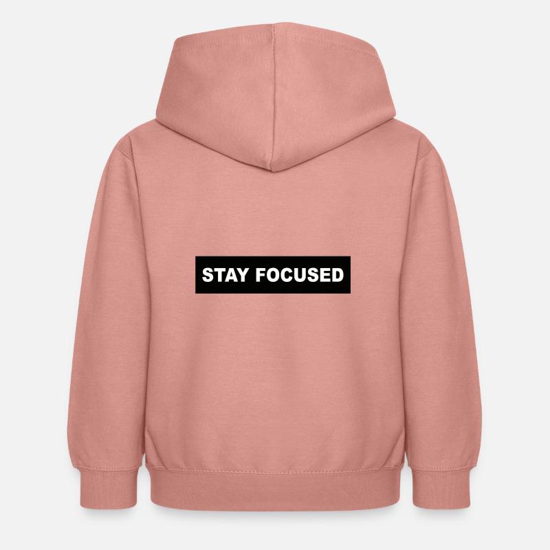 Motivation - Sweat à capuche Enfant - rose poudré