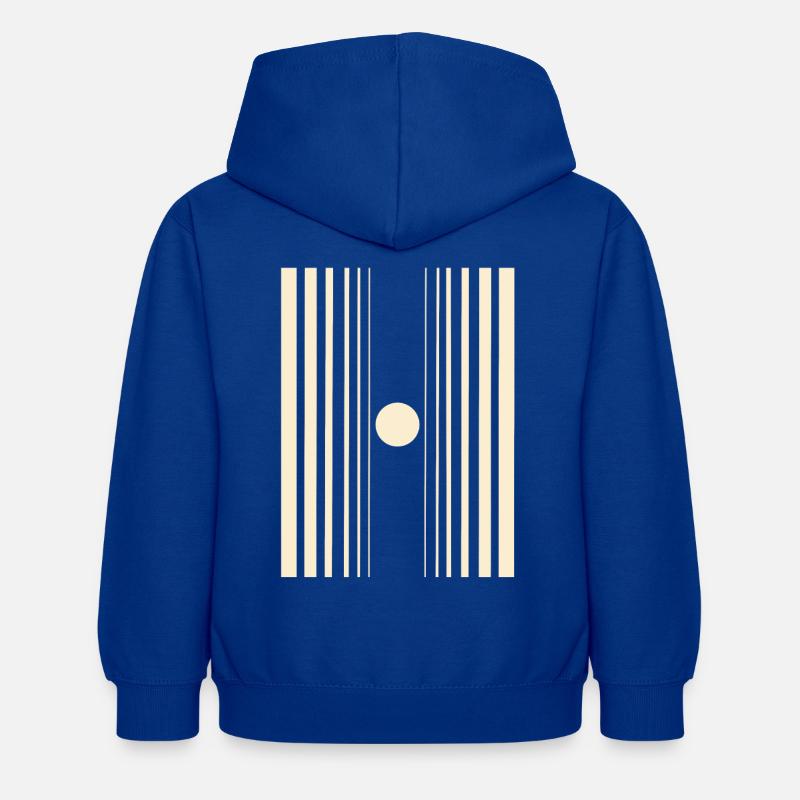 Effet doppler de conception Nerd - Sweat à capuche Enfant - bleu royal