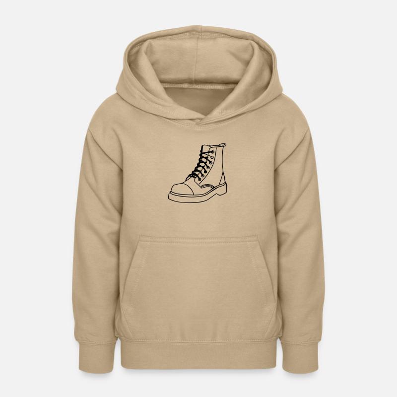 boots - Sweat à capuche Ado - jaune sable