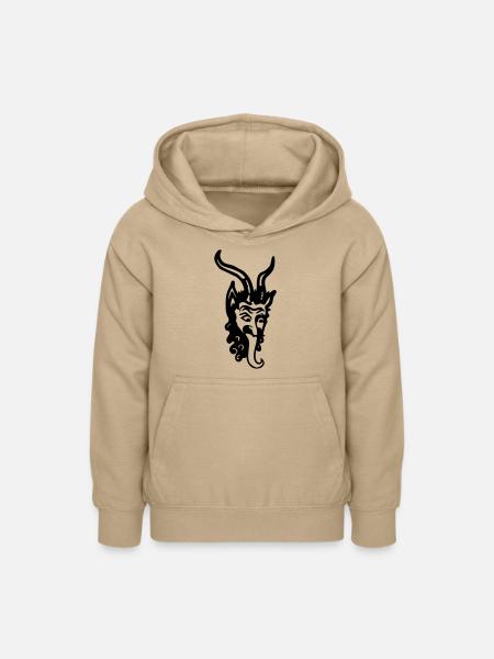 Krampus - Teenager Hoodie - Sand