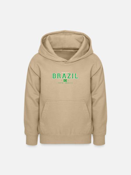 Brazil - Teenager Hoodie - Sand
