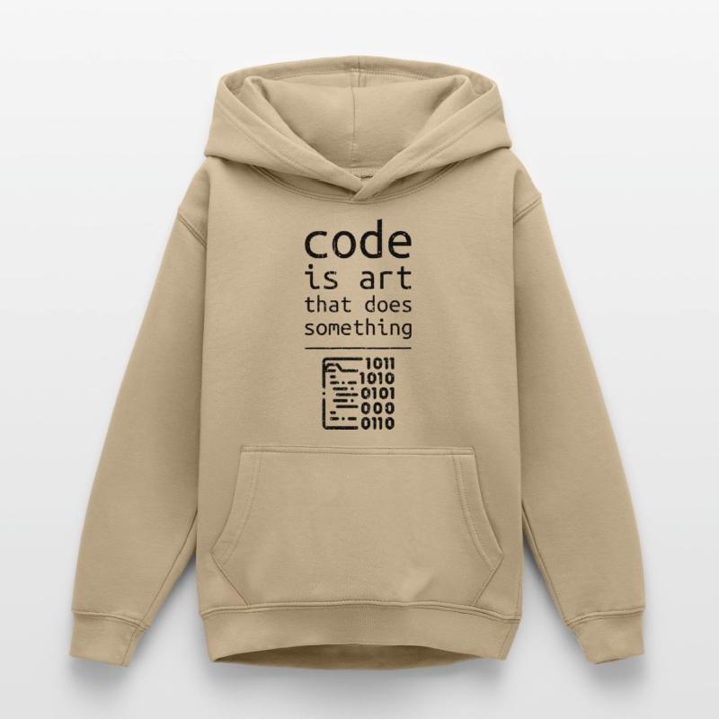 Code coder developer programmer gift Teen Hoodie