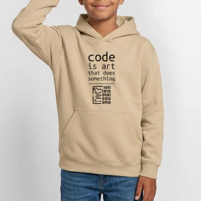 Code coder developer programmer gift Teen Hoodie
