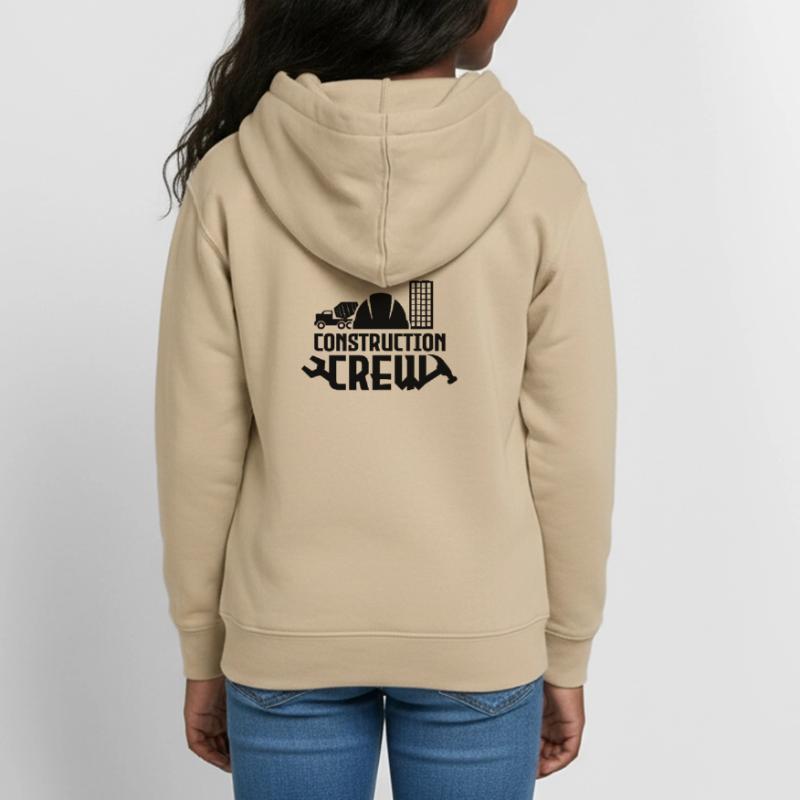 Construction workers team profession building construction site construction work Teen Hoodie