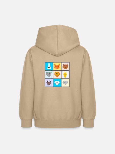 Tiere - Teenager Hoodie - Sand