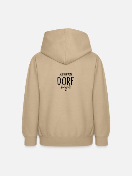 Ich bin vom Dorf - Teenager Hoodie - Sand