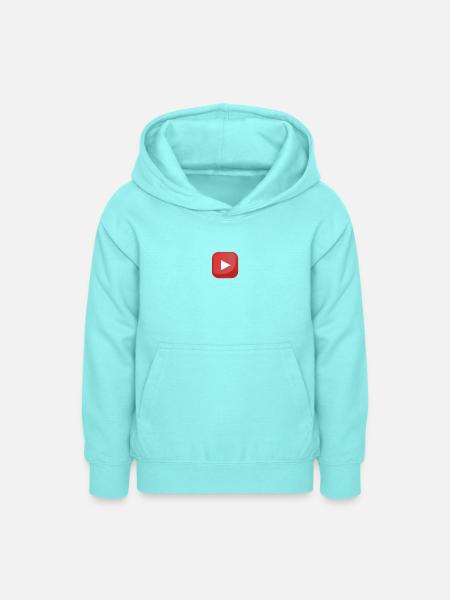 Youtube Botton - Teenager Hoodie - Pfefferminze